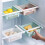 Θήκη αποθήκευσης ψυγείου με συρτάρι Organizer2Pack με αναδιπλούμενο συρτάρι, Μοναδικός 3