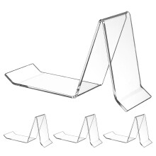 Présentoirs à chaussures Troglfold4pcs, étagères transparentes pour chaussures, supports à sandales, supports à baskets