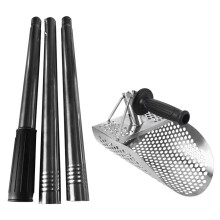 Long Handle Sand Shovel, Heavy Duty Metal Detecting Sand Shovel, Handheld Sand Shovel for Underwater Treasure Hunting