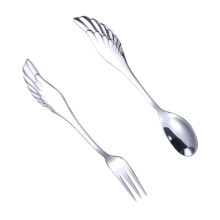 Fork and Spoon Set Stainless Steel Cutlery Set Stainless Steel Utensils Set Child Toddler