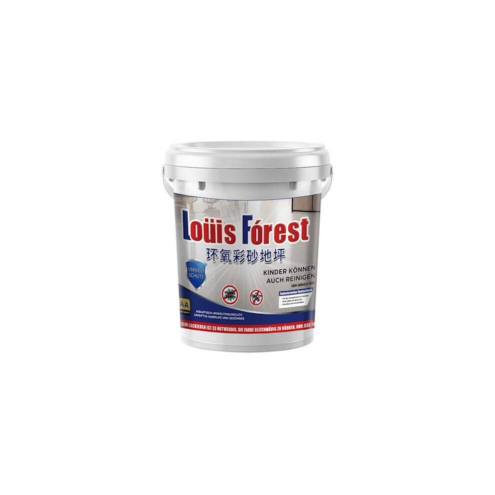 High Gloss Marble Effect Epoxy Floor Coating, Louis Forest Epoxy Floor Paint, Waterproof Garage Paint, Paint, Floor Dark Gray One Size 9425574738813