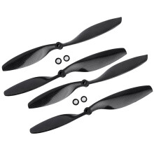 GUYUTING1045 Kohlefaser-Propellerset für RC-Drohnen, hohe Festigkeit, geringes Gewicht, 2CCW2CW-Blätter für Multikopter