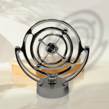 RXIRUCGD Stolový model Earth Perpetual Motion, rotujúci magnetický wobbler, astrometer, prívesok na dráhu