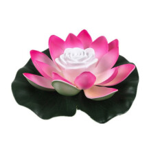 Liquidação! Luminária solar externa Lotus, à prova d'água, com LED, em formato de flor de lótus, ideal para decoração de mesas, caminhos,