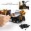 Apmemiss Clearance Παιδικό Μεταλλικό Παιχνίδι Diecast από Τσιμέντο, Προσομοιωμένο Ήχο & Φως, 7