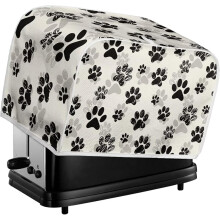2 Slice Toaster dust cover premium fabric kitchen small appliance scratches-proof cover easy to clean toaster bread maker case for home table decor