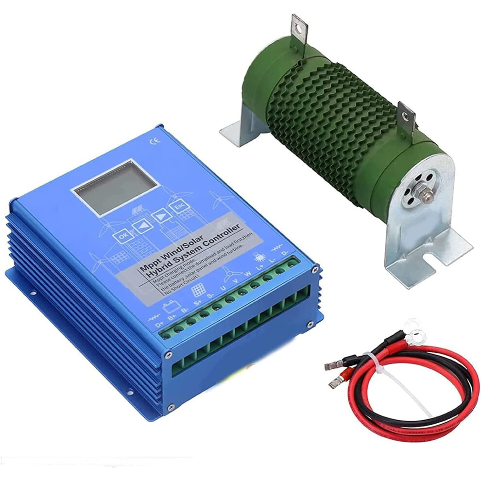 8000W Wind Solar Hybrid Mppt Charge Controller 48V Boost Charging For Off Grid Battery Systems 9164114609243