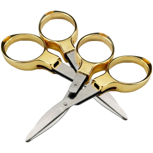 2pcs Folding Scissors Travel Scissors Small Scissors Safe Scissors Portable Scissors