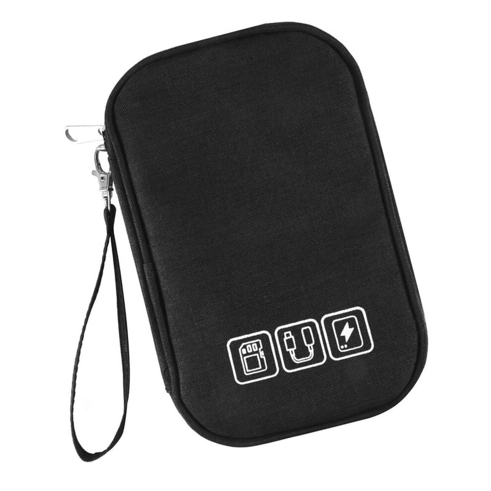 Electronic Organizer, Travel Cable Organizer Bag Pouch Portable Electronic Storage Multifunction Case 9083649921852
