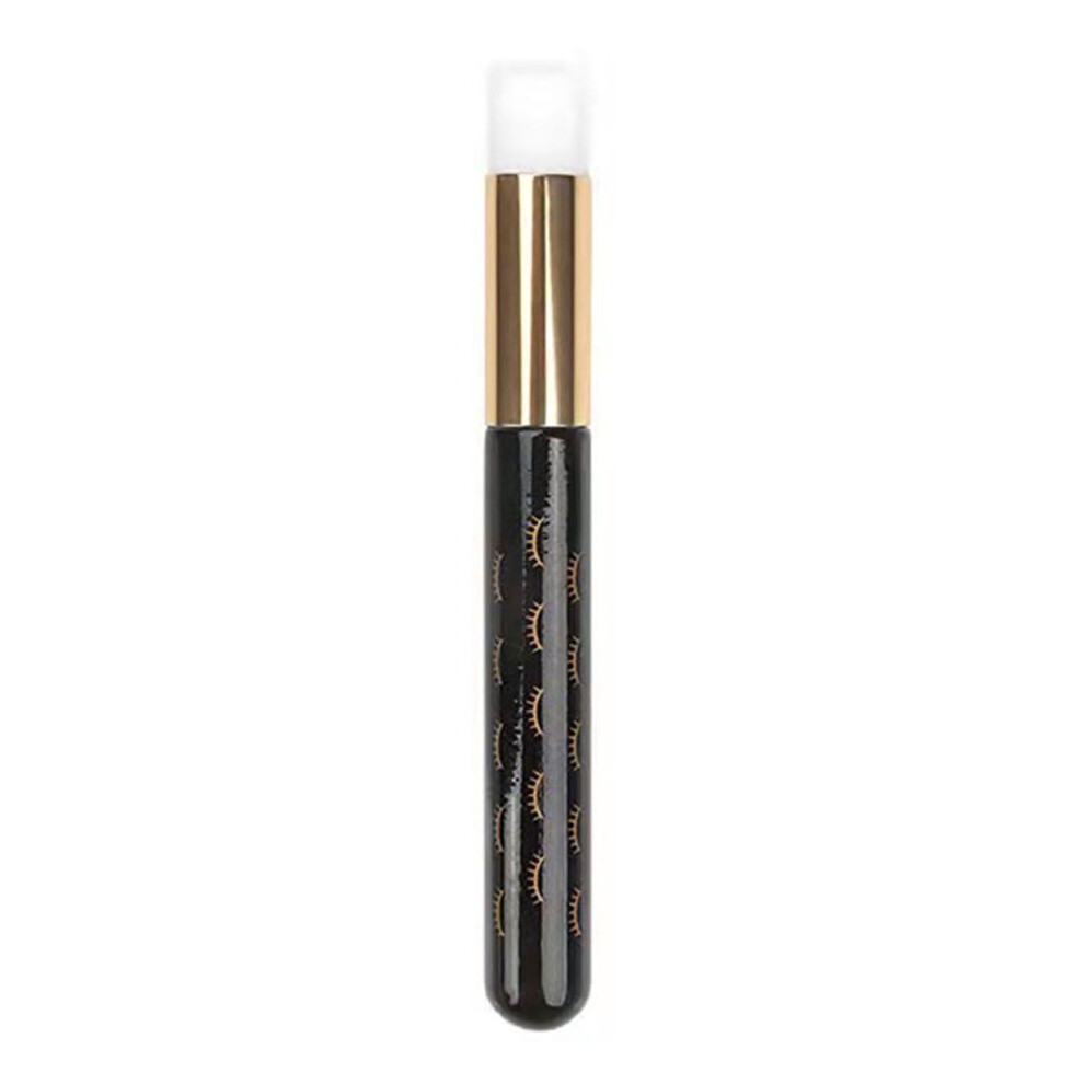 Happydeer Nasal Brush - Soft, No-Shedding, Multipurpose Nose Clean Brush with Wooden Handle & Print Design, Man-made Fiber