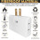 2 Prong Thin Wall Tap Power Flat Outlet Extender Plug Adapter Home School Office 3