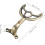 Universal Ceiling Fan Blade Arm Replacement, Durable Zinc Alloy Coffee Finish, Easy Install 3