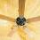 Universal Ceiling Fan Blade Arm Replacement, Durable Zinc Alloy Coffee Finish, Easy Install 2