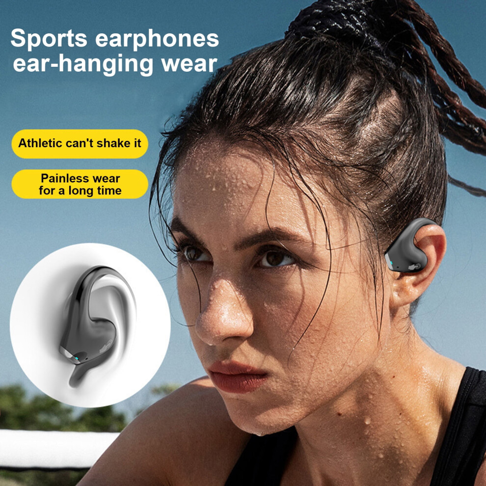 Susuchens Wireless Earbuds Bluetooth-Compatible Earphones Low Latency Enc Noise Cancelling Waterproof Stereo Deep Bass Earphones Black 9083649923498