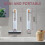 Mini Mop Self Squeeze for Wet and Dry Use, Compact Lightweight Sponge Head, Kitchen Bathroom Cleaning 4