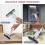 Mini Mop Self Squeeze for Wet and Dry Use, Compact Lightweight Sponge Head, Kitchen Bathroom Cleaning 3