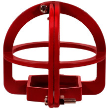 Fire Sprinkler Head Cover with Sprinkler Head Guard, Aluminum Alloy, Easy Install, Impact Protection