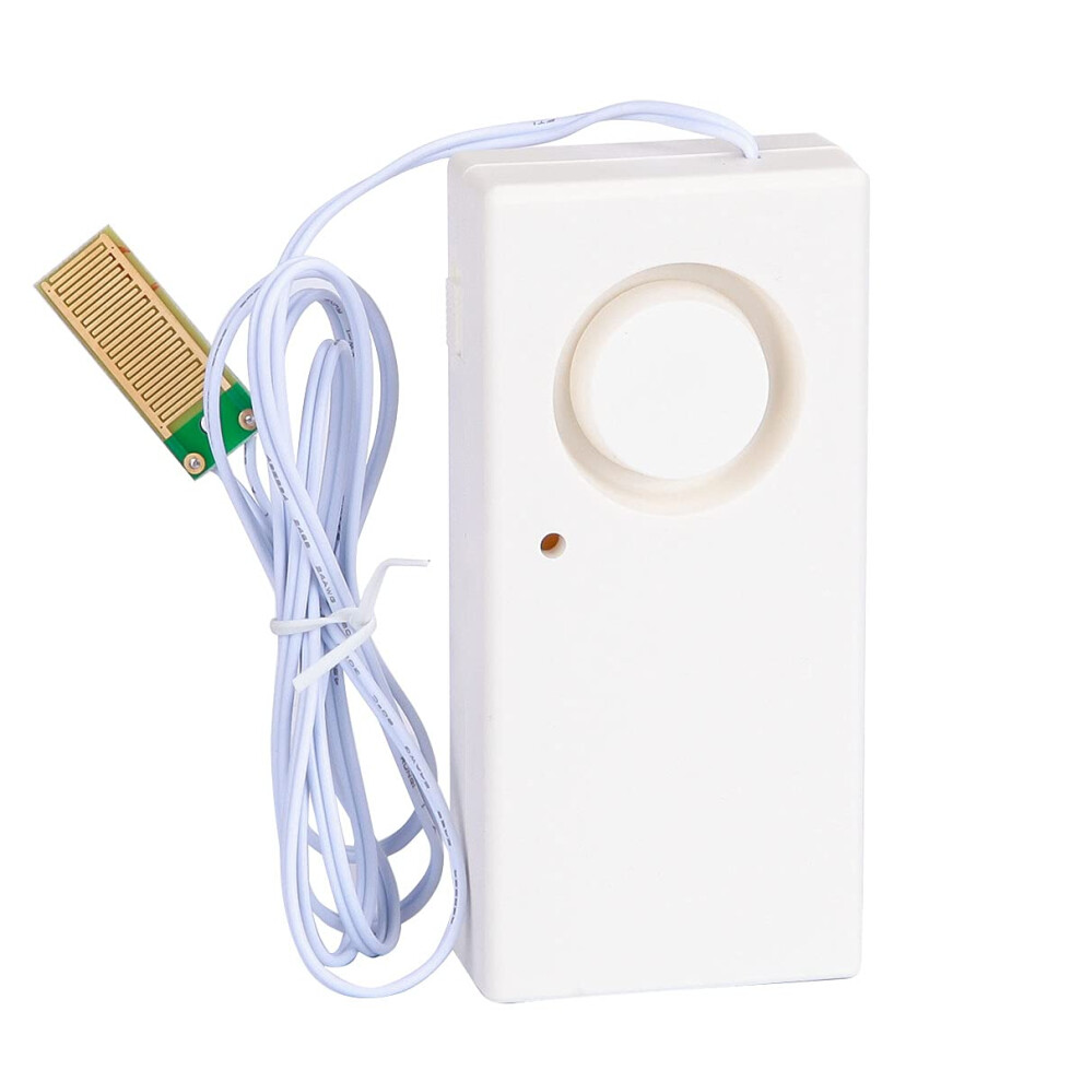 Water Leak Detector Alarm 120Db Loud Battery Operated Flood Sensor For Home And Basement 9053599378341
