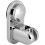 Shower Head Holder with Suction Cup, Wall Mounted Adjustable Bracket No Drilling, Electroplated 5Angle 2