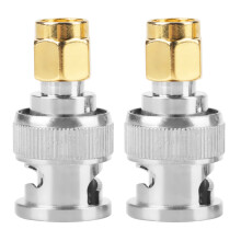 Adapter antenowy RF do stacji bazowych, złącze SMA do BNC, odporne na korozję, niski współczynnik SWR, trwały materiał metalowy, odporny na