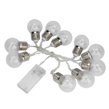 Solar Powered Clear Globe Bulbs, Battery Operated Decorative Lights For Camping, Wedding, Barbecue, Dinner Party, Birthday Party, Backyard, Gazebo,