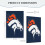 Broncos Switching Lights Single Leather Roman Frame Switch Panel Wall Panel Single Double/Pull Light Switch 5