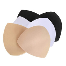 6 paar uitneembare bh-pads, comfortabele sportcups voor dames, bh-inzetstukken voor bikinitopjes en badpakken
