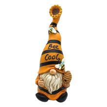 BLUKIDS Bienen-Frühlingswichtel-Dekorationen, kompatibel mit Honigbienen-Wichteln zum Weltbienentag, 30 cm große Figuren für Garten und Zuhause