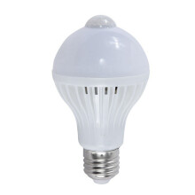 Motion Sensor Bulb Human Body Infrared Induction LED Light Bulbs Automatically Activated for Porches (5W)