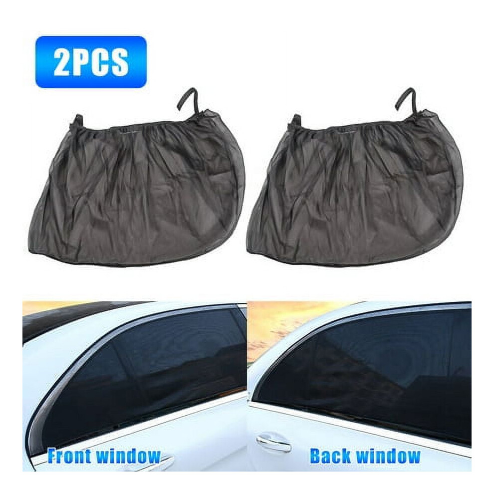 4Pcs Car Window Sun Shades, Universal Mesh Sun Visor Cover Compatible With Cars, Mpvs, Suvs, Protect From Uv Rays & Sun Glare 9395123943336