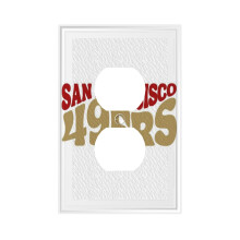 SF 49erss Switching Lights Single Leather Roman Frame Switch Panel Wall Panel Single Double/Pull Light Switch