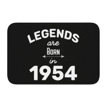 Legends Are Born In1954 Υπερ-μαλακό αντιολισθητικό χαλί μπάνιου για μπάνιο, κουζίνα,