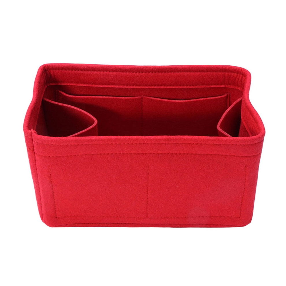 Felt Insert Bag Makeup Handbag Organizer Travel Inner Purse Portable Cosmetic Ba