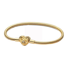 Asymmetrisches Armband aus 925er Sterlingsilber mit Schlangenmuster und herzförmigem, hohlem Schmetterlingsmotiv