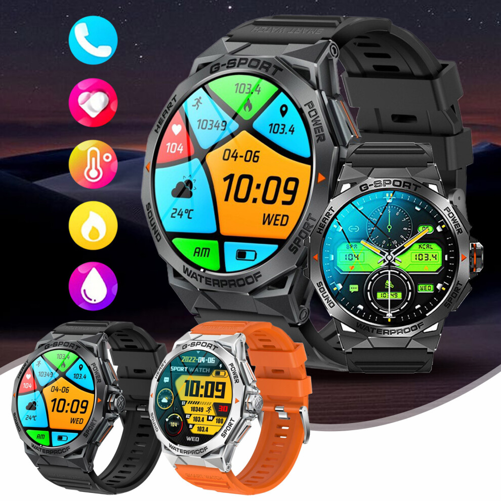 Cyber Monday Deals 2024: Viflosae Smart Sports Watch Hd, Bluetooth Calling, Long Battery, Custom Dials, Compatible With Xxx 9395123945774
