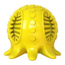 Hondenbal in de vorm van een octopus, tandenreinigingsbal, piepspeeltje voor honden, interactief speeltje