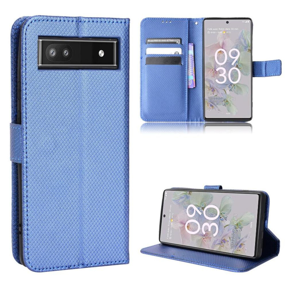 Case For Google Pixel 6A Magnetic Wallet Card Holder Cover Kickstand 9395123164328
