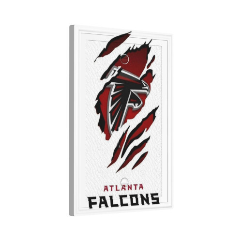 Φώτα Falcons με μονό δερμάτινο πλαίσιο με ρωμαϊκό πλαίσιο, πάνελ τοίχου, μονό 1