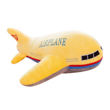 Zenghuiiii Neues 40 cm großes Flugzeug-Plüschtier, Kinder-Schlafkissen, weiches Flugzeug-Kuschelkissen, Pailletten-Plüsch