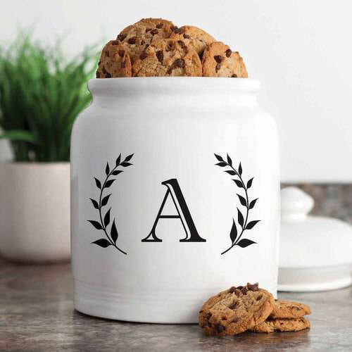 Pote personalizado - Doce com inicial