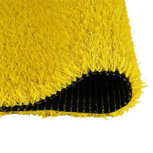 Yellow Artificial Grass Rug 3cm, Realistic Lawn, Weather Resistant, Indoor Outdoor Garden Patio 2x1m