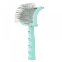 Pente Xinhuaya Mullti para animais de estimação com ângulo de 120, dentes de aço inoxidável resistentes e alongados, tipo arco.