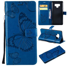 Etui til kompatibel med Samsung Galaxy Note9Pu-læder med kortholder og stander. Flip-støtte. Stødsikkert cover. Magnetisk cover.