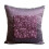 Capa de almofada decorativa HomeCentric Plum, com fita texturizada, 45x45cm (18x18 polegadas), pacote com 2 unidades, compatível com almofadas 1