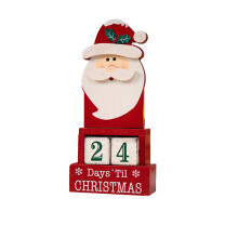 Kerstdecoratie Kerstkalender Evenementenscène Decoratie Kerstornamenten Sneeuwpop Kerstman Ornament