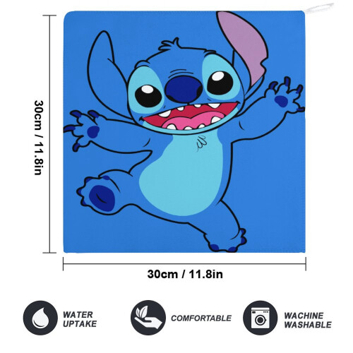Χειροπετσέτες Stitch για το μπάνιο, Βαμβακερές πετσέτες προσώπου μαλακές 1