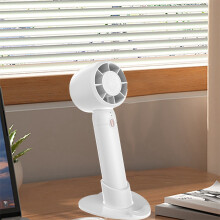 Handheld Small Fan Portable Adjustable Mini Bladeless Turbine Rechargeable Fan Summer Artifact With Long Battery Life For Indoor Outdoor Travelling