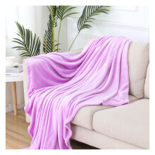 Manta Gardenne con regulación de temperatura, franela color coral acogedora, de bajo consumo energético, color liso, máxima comodidad.