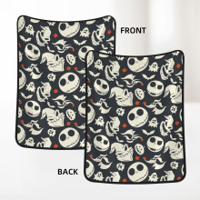 Manta de Pesadilla antes de Navidad, ultrasuave, de doble cara, para sofá o dormitorio. Manta de franela, regalo para todas las estaciones.
