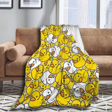 Coperta morbida, coperte e plaid in flanella, accogliente e leggera, ideale come regalo per letto, divano e poltrona (50x60 pollici, simpatica